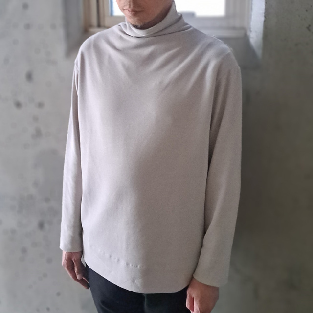 LAMOND,ラモンド,LOUNGE SUEDE HIGH NECK ,LM-C-154,LAMOND 通販,LAMOND 東京取り扱い店舗