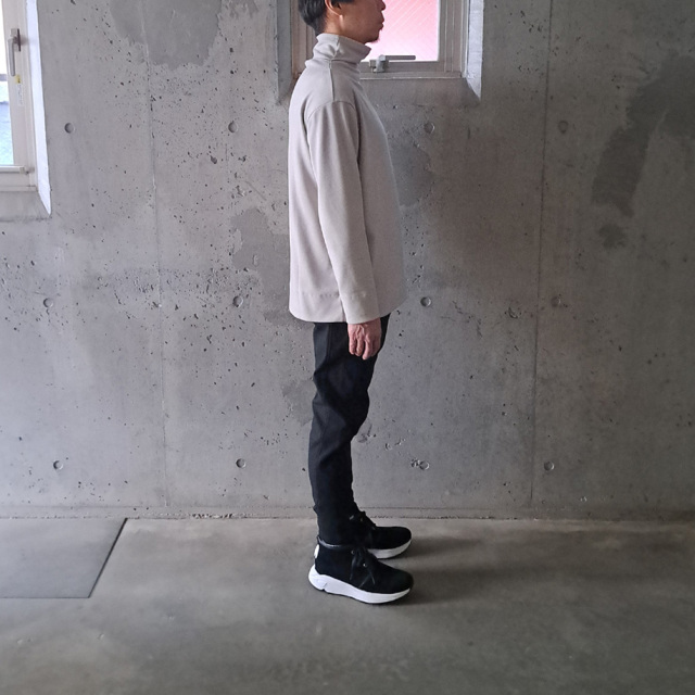 LAMOND,ラモンド,LOUNGE SUEDE HIGH NECK ,LM-C-154,LAMOND 通販,LAMOND 東京取り扱い店舗