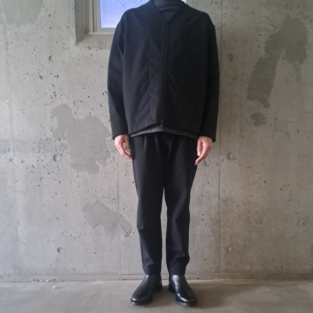 LAMOND,ラモンド,LAMOND 東京取り扱い店舗,LM-C-188-MI,PREMIUM MILANO RIB ZIP CARDIGAN(SET UP)