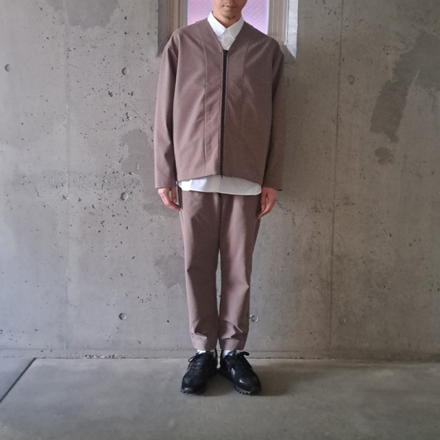 LAMOND,ラモンド,LAMOND 東京取り扱い店舗,LM-C-188-MI,PREMIUM MILANO RIB ZIP CARDIGAN(SET UP)