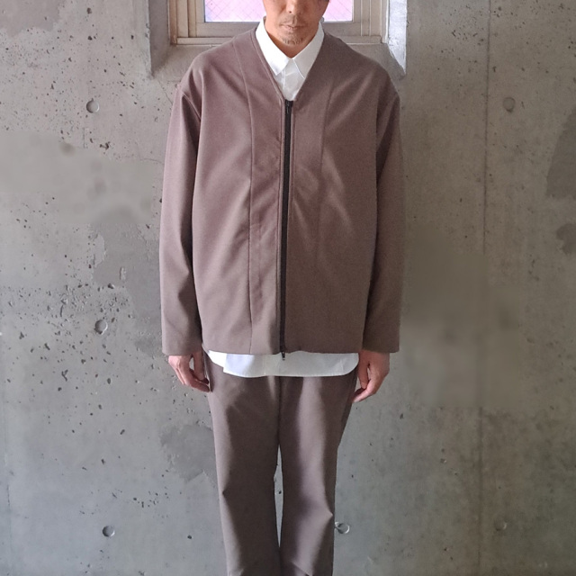 LAMOND,ラモンド,LAMOND 東京取り扱い店舗,LM-C-188-MI,PREMIUM MILANO RIB ZIP CARDIGAN(SET UP)