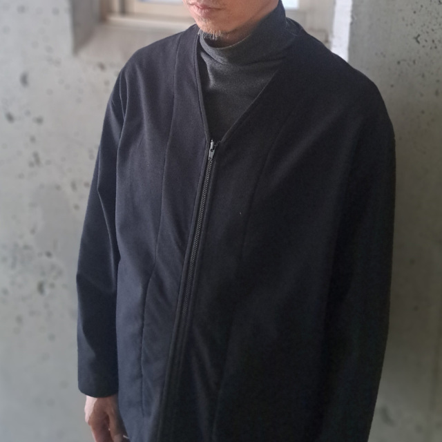 LAMOND,ラモンド,LAMOND 東京取り扱い店舗,LM-C-188-MI,PREMIUM MILANO RIB ZIP CARDIGAN(SET UP)