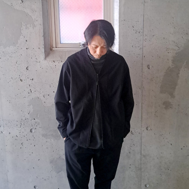 LAMOND,ラモンド,LAMOND 東京取り扱い店舗,LM-C-188-MI,PREMIUM MILANO RIB ZIP CARDIGAN(SET UP)