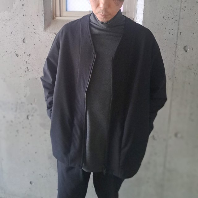 LAMOND,ラモンド,LAMOND 東京取り扱い店舗,LM-C-188-MI,PREMIUM MILANO RIB ZIP CARDIGAN(SET UP)