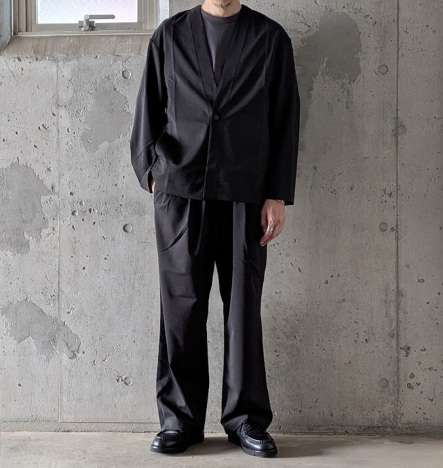 LAMOND (ラモンド) LM-C-193-TH [Twill Twist Cardigan Jacket] ツイル