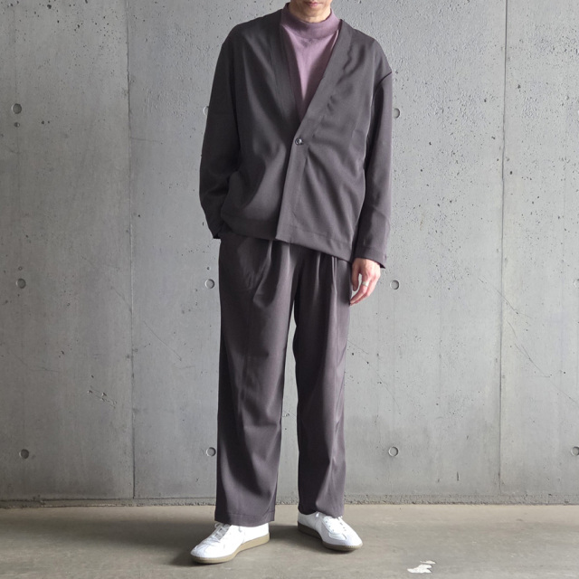 LAMOND,ラモンド,LAMOND 東京取り扱い店舗,LAMOND 通販,LM-C-193-TW,Twill Twist Cardigan Jacket