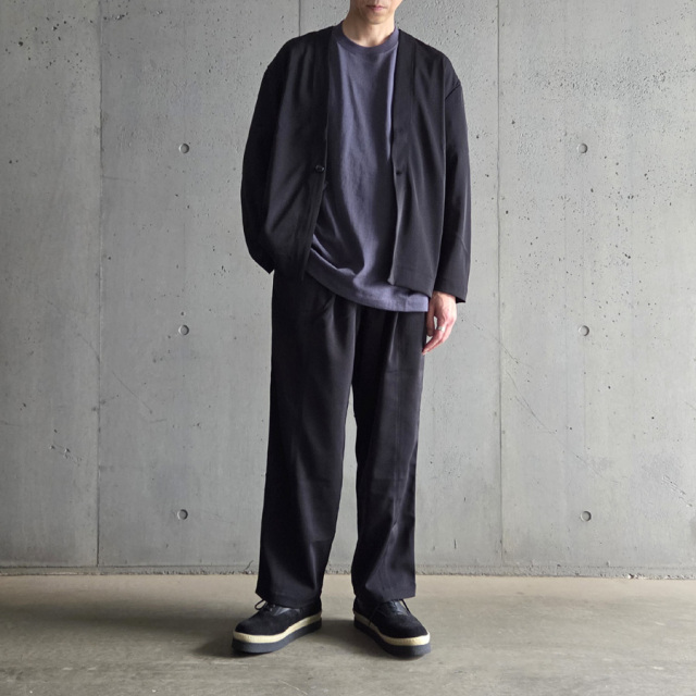 LAMOND,ラモンド,LAMOND 東京取り扱い店舗,LAMOND 通販,LM-C-193-TW,Twill Twist Cardigan Jacket