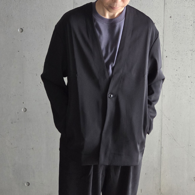 LAMOND,ラモンド,LAMOND 東京取り扱い店舗,LAMOND 通販,LM-C-193-TW,Twill Twist Cardigan Jacket