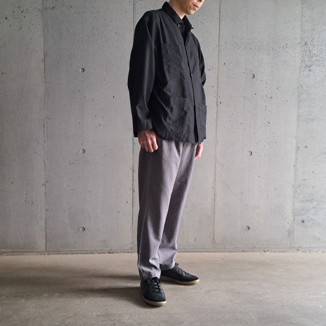 LA MOND,ラモンド,LAMOND 通販,LAMOND 東京取り扱い店舗,New Semi Wide Shari Pants,LM-P-101