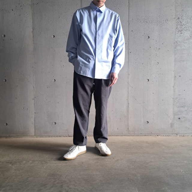 LA MOND,ラモンド,LAMOND 通販,LAMOND 東京取り扱い店舗,New Semi Wide Shari Pants,LM-P-101