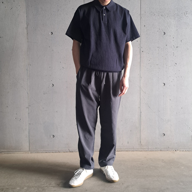 LA MOND,ラモンド,LAMOND 通販,LAMOND 東京取り扱い店舗,New Semi Wide Shari Pants,LM-P-101