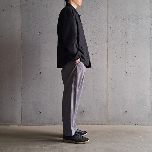 LA MOND,ラモンド,LAMOND 通販,LAMOND 東京取り扱い店舗,New Semi Wide Shari Pants,LM-P-101