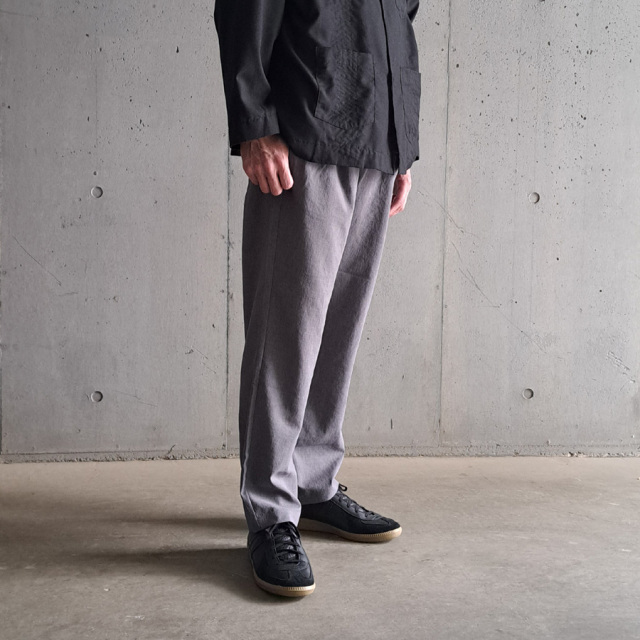 LA MOND,ラモンド,LAMOND 通販,LAMOND 東京取り扱い店舗,New Semi Wide Shari Pants,LM-P-101