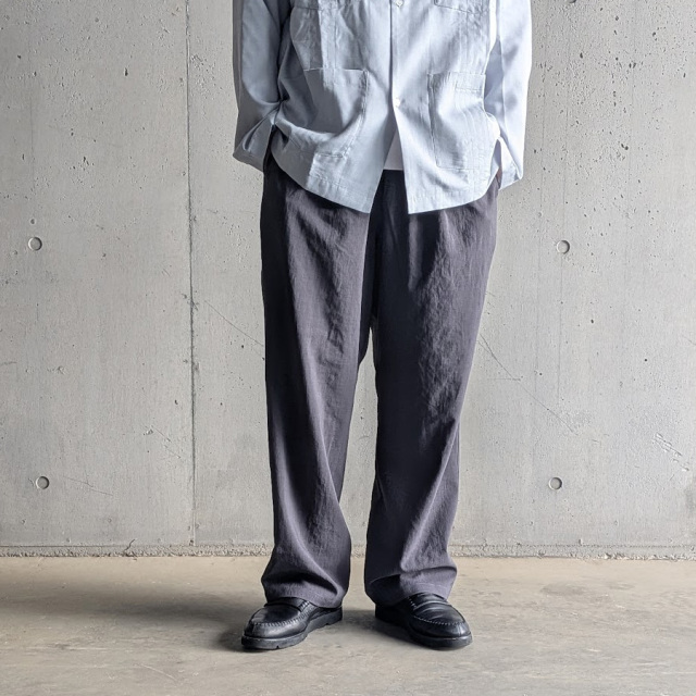 LAMOND (ラモンド) [LM-P-101-UM] NEW SEMI WIDE SHARI PANTS
