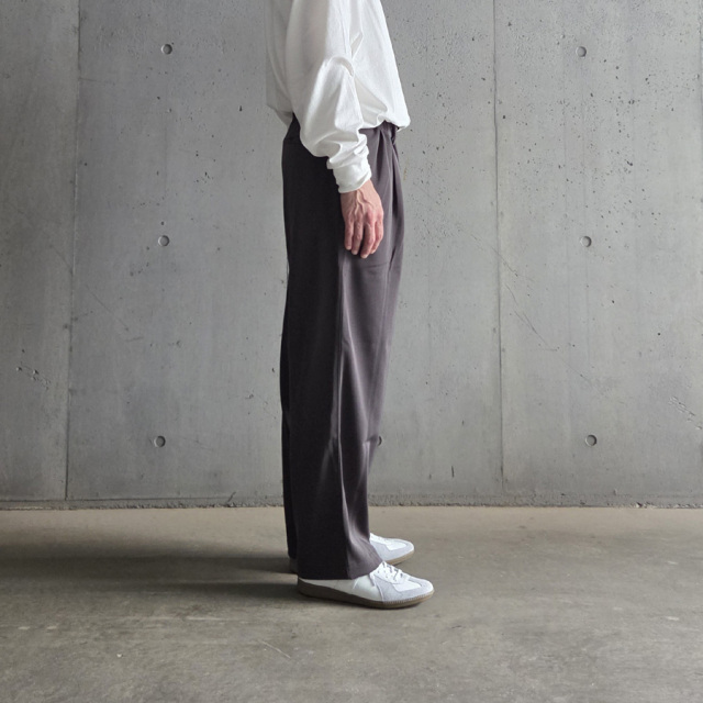 LAMOND,ラモンド,LAMOND 東京取り扱い店舗,LAMOND 通販,LM-P-130-TW,Twill Twist Center Seam Pants