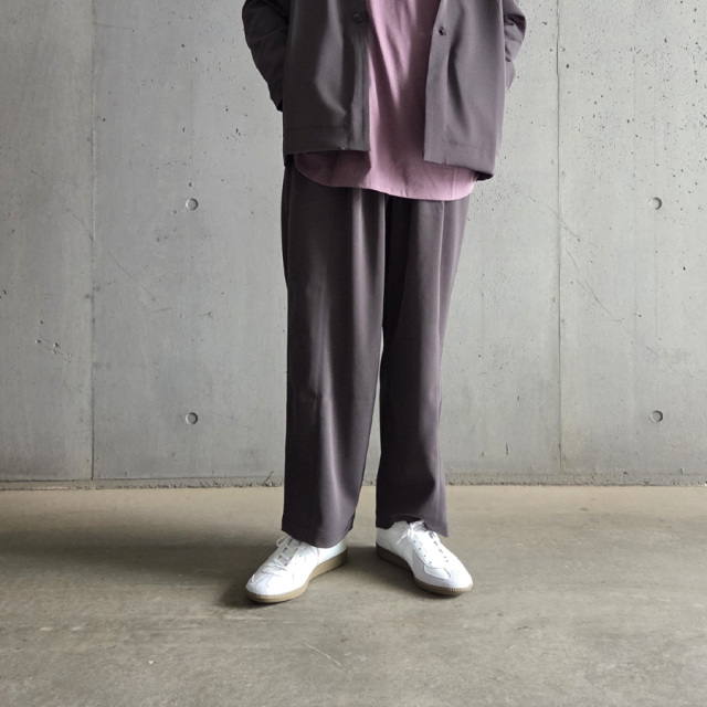 LAMOND,ラモンド,LAMOND 東京取り扱い店舗,LAMOND 通販,LM-P-130-TW,Twill Twist Center Seam Pants