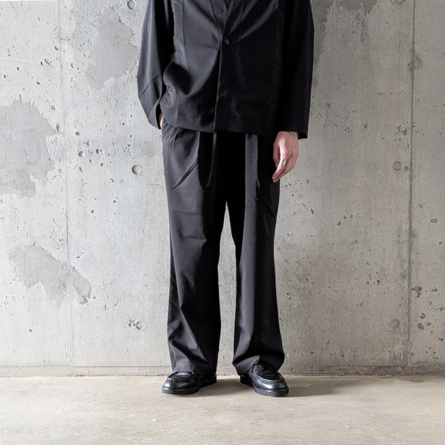 LAMOND,ラモンド, Twill Twist Wide Pants ,LM-P-140-TH,LAMOND 通販,LAMOND 東京取り扱い店舗