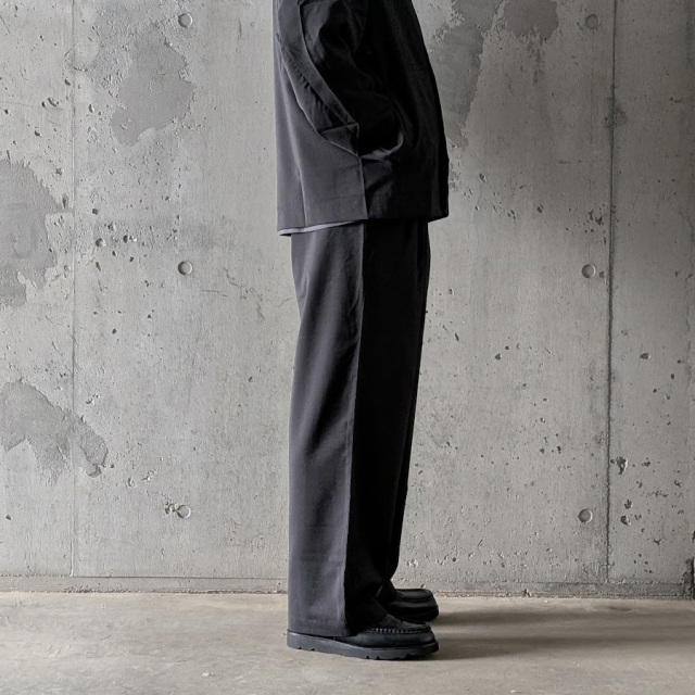 LAMOND,ラモンド, Twill Twist Wide Pants ,LM-P-140-TH,LAMOND 通販,LAMOND 東京取り扱い店舗
