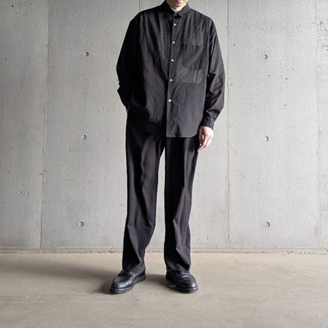 LA MOND,ラモンド,LAMOND 通販,LAMOND 東京取り扱い店舗,voile lawn shirts jacket,LM-S-077