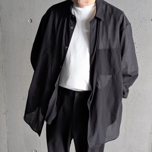 LAMOND (ラモンド) LM-S-077-VO [ Voile lawn Shirts ] ボイルローン