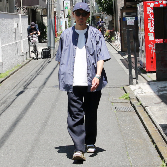 LA MOND,ラモンド,LAMOND 通販,LAMOND 東京取り扱い店舗,lm-s-087,band collar shirts jacket