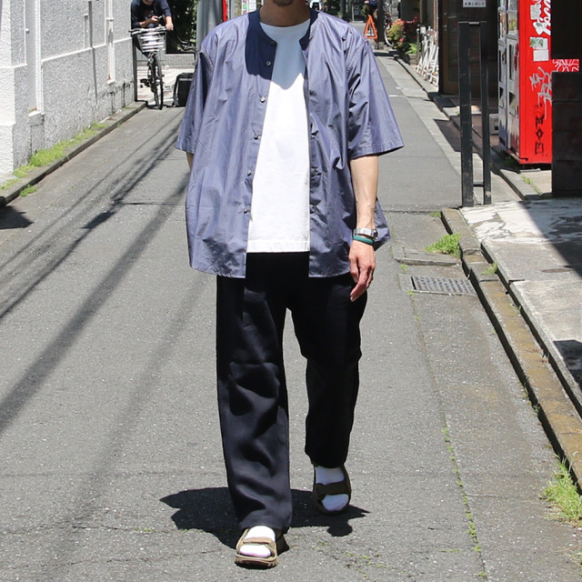 LA MOND,ラモンド,LAMOND 通販,LAMOND 東京取り扱い店舗,lm-s-087,band collar shirts jacket
