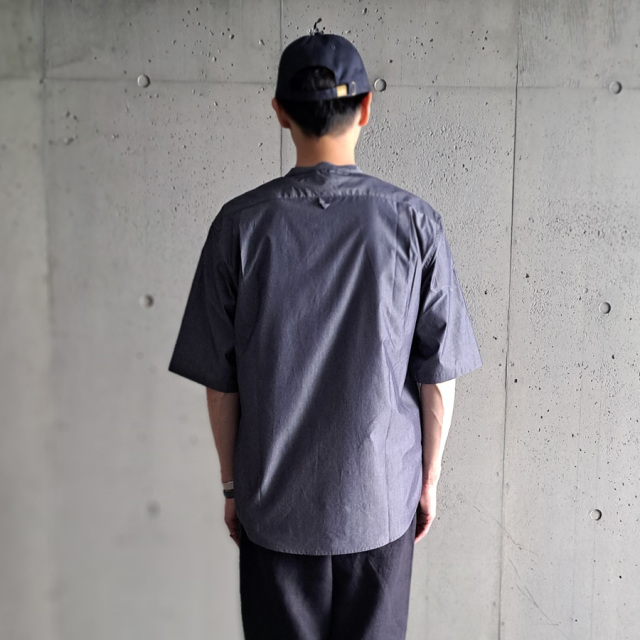 LA MOND,ラモンド,LAMOND 通販,LAMOND 東京取り扱い店舗,lm-s-087,band collar shirts jacket