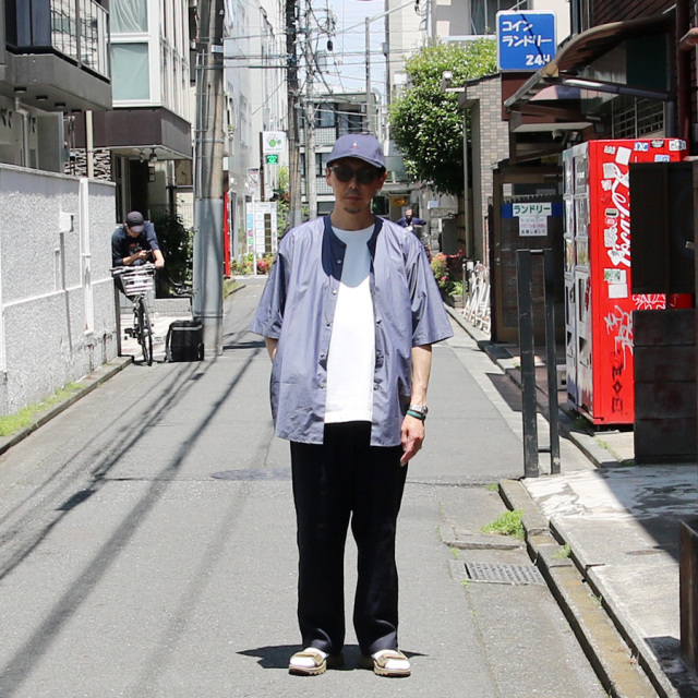 LA MOND,ラモンド,LAMOND 通販,LAMOND 東京取り扱い店舗,lm-s-087,band collar shirts jacket