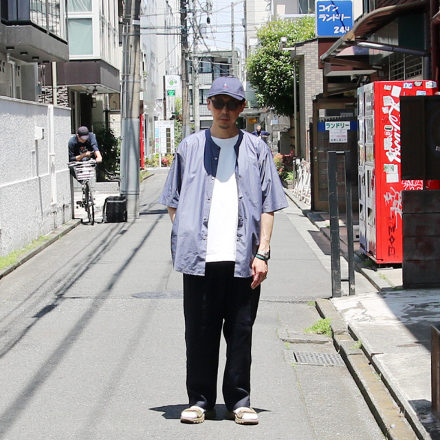 LA MOND,ラモンド,LAMOND 通販,LAMOND 東京取り扱い店舗,lm-s-087,band collar shirts jacket