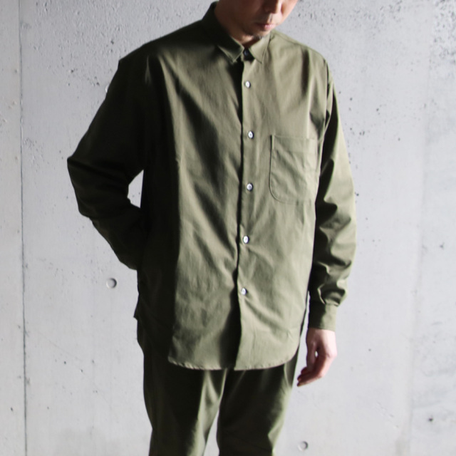 LA MOND,ラモンド,LAMOND 通販,LAMOND 東京取り扱い店舗,lm-s-092-p,chino easy-care shirts jacket