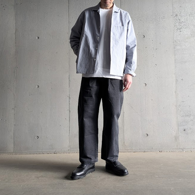 LAMOND,ラモンド,LAMOND 東京取り扱い店舗,LAMOND 通販,LM-S-097-LI,Cotton / Linen Washer Jacket