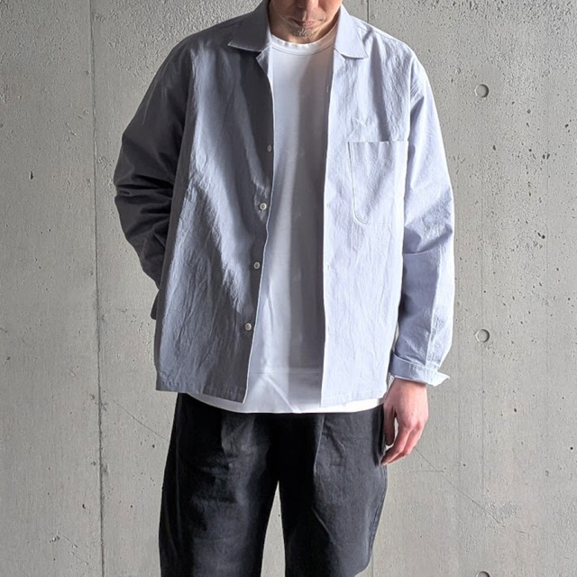 LAMOND (ラモンド) LM-S-097-LI [ COTTON/LINEN WASHER JACKET
