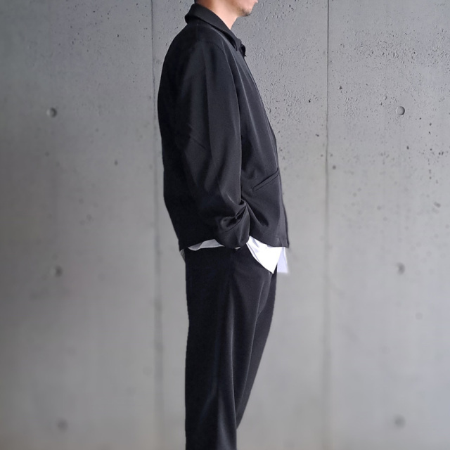 LA MOND,ラモンド,LAMOND 通販,LAMOND 東京取り扱い店舗,TWILL TWIST SHORT JACKET,SET UP