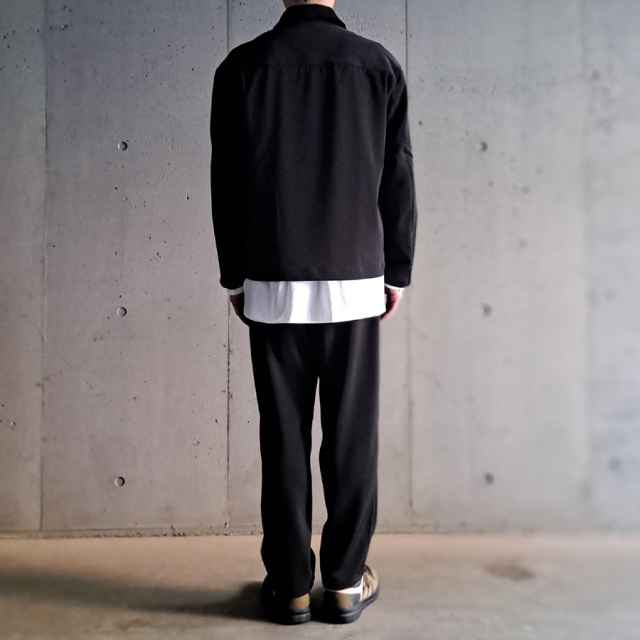 LA MOND,ラモンド,LAMOND 通販,LAMOND 東京取り扱い店舗,TWILL TWIST SHORT JACKET,SET UP