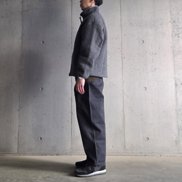 LAMOND,ラモンド,LAMOND 東京取り扱い店舗,Pure Super100s Lambs Wool Fleece Blouson ,LM-O-130