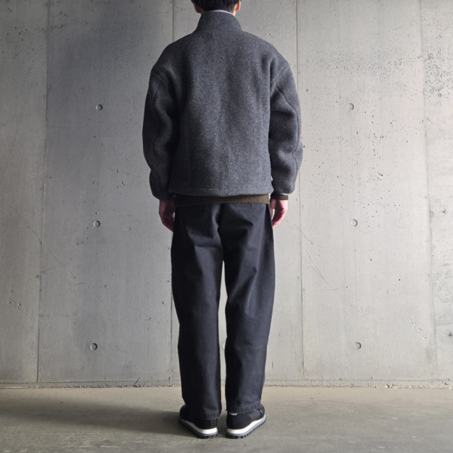 LAMOND,ラモンド,LAMOND 東京取り扱い店舗,Pure Super100s Lambs Wool Fleece Blouson ,LM-O-130