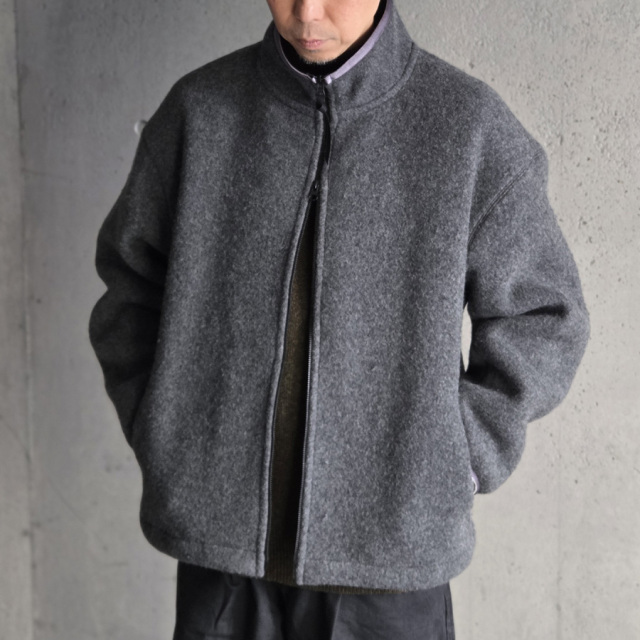 LAMOND,ラモンド,LAMOND 東京取り扱い店舗,Pure Super100s Lambs Wool Fleece Blouson ,LM-O-130