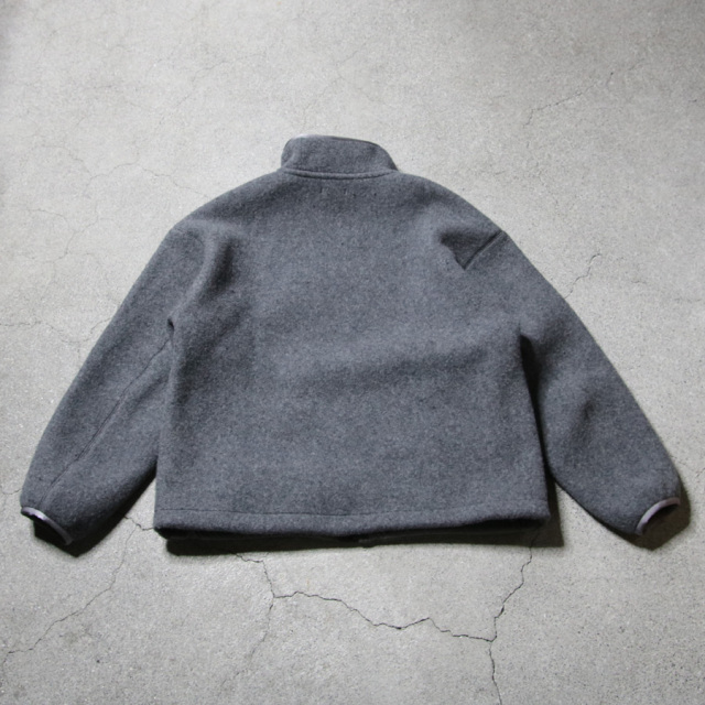 LAMOND,ラモンド,LAMOND 東京取り扱い店舗,Pure Super100s Lambs Wool Fleece Blouson ,LM-O-130