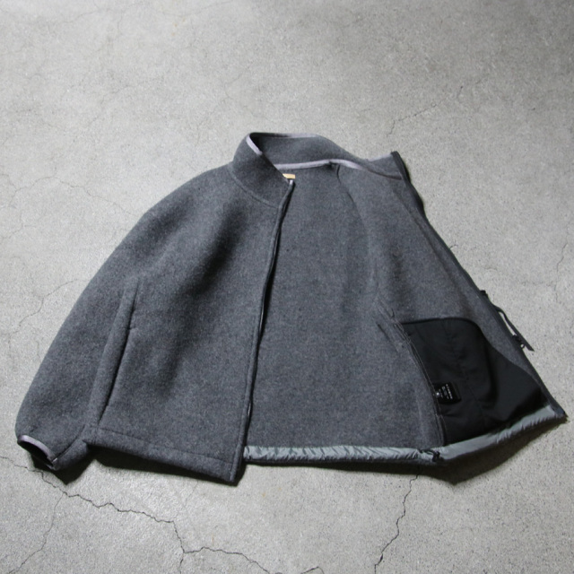 LAMOND,ラモンド,LAMOND 東京取り扱い店舗,Pure Super100s Lambs Wool Fleece Blouson ,LM-O-130