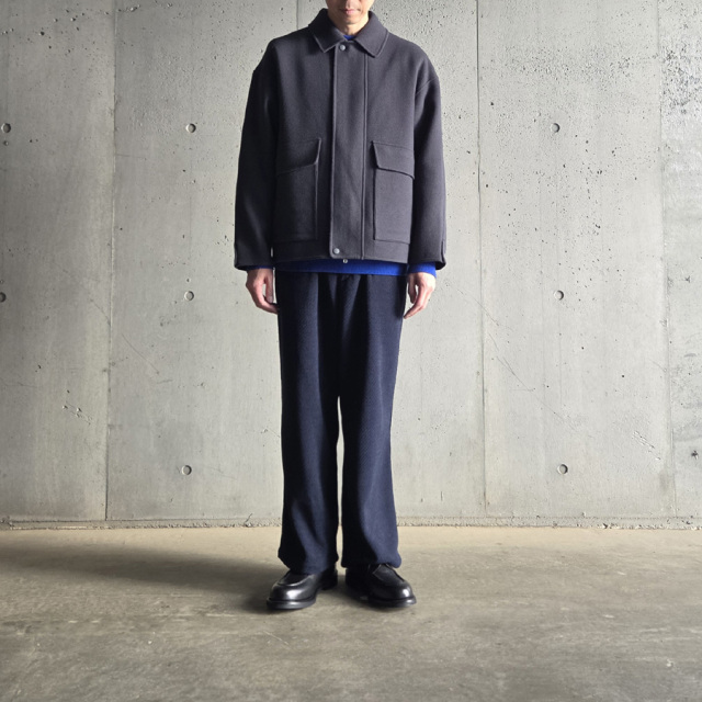 LAMOND,ラモンド,LAMOND 東京取り扱い店舗,Double Weave Wool Blouson,LM-O-131