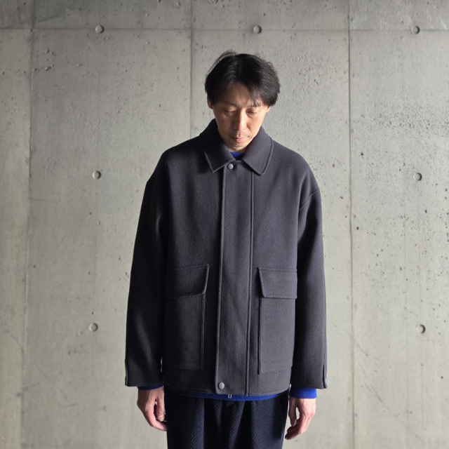 LAMOND,ラモンド,LAMOND 東京取り扱い店舗,Double Weave Wool Blouson,LM-O-131
