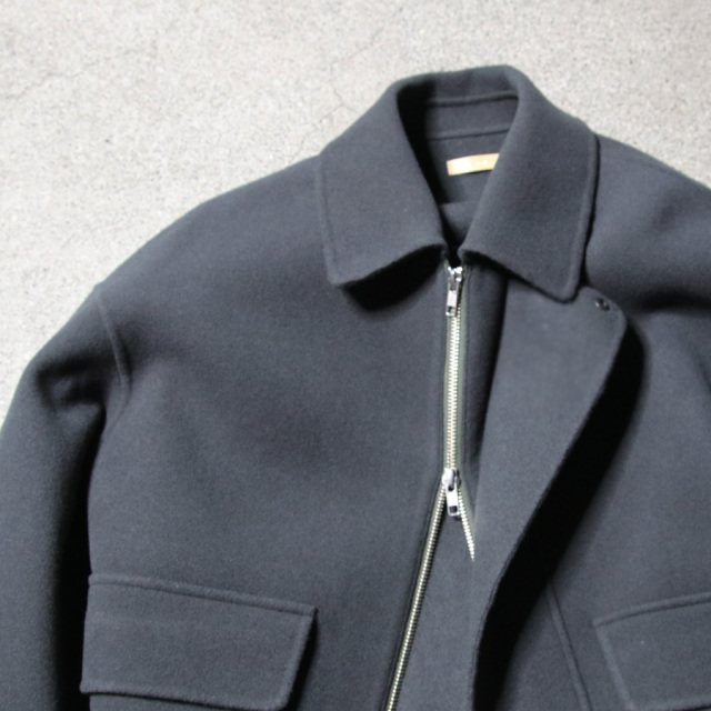 LAMOND (ラモンド) LM-O-131 [ DOUBLE WEAVE WOOL BLOUSON ] ダブル