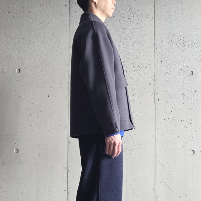LAMOND,ラモンド,LAMOND 東京取り扱い店舗,Double Weave Wool Blouson,LM-O-131