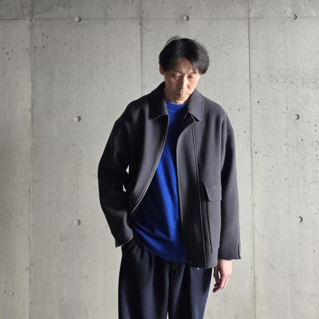 LAMOND,ラモンド,LAMOND 東京取り扱い店舗,Double Weave Wool Blouson,LM-O-131