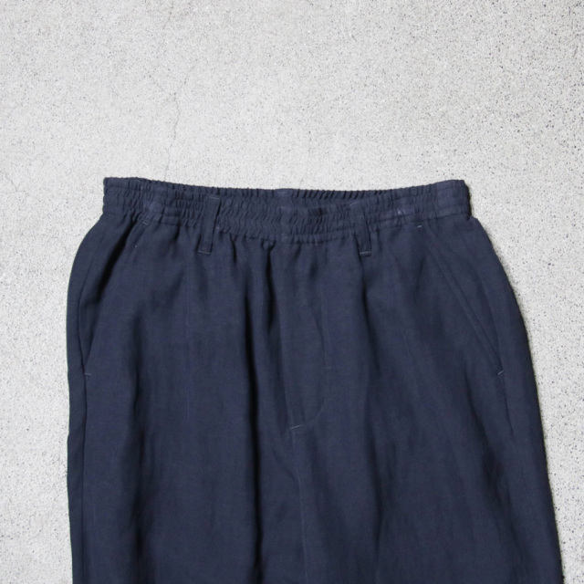 LAMOND,ラモンド,LAMOND 東京取り扱い店舗,Linen Brend Polyester Semi Wide Easy Trousers,LAMOND 通販,lm-p-116-li