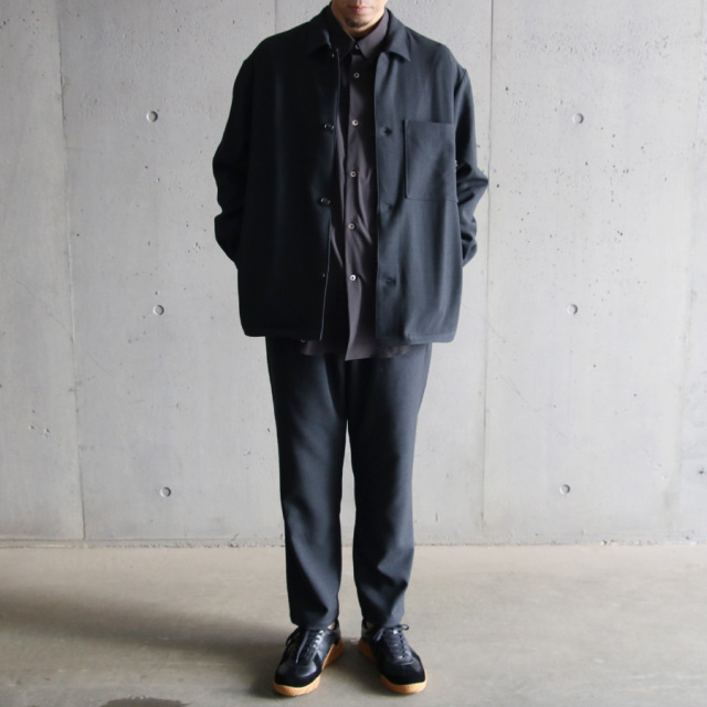 LAMOND,ラモンド,rayon cpo jacket,セットアップ,rayon tapered pants