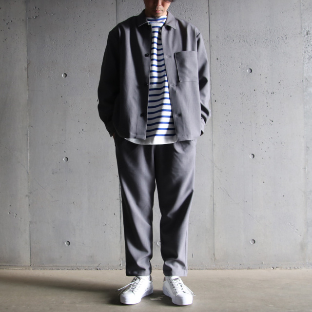 LAMOND,ラモンド,rayon cpo jacket,セットアップ,rayon tapered pants