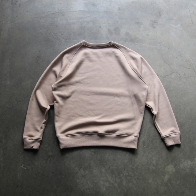 LA MOND,ラモンド,RAGLAN SLEEVE SWEAT PULL OVER,LM-C-162-spp,SPAIN PIMA PULL OVER SWEAT