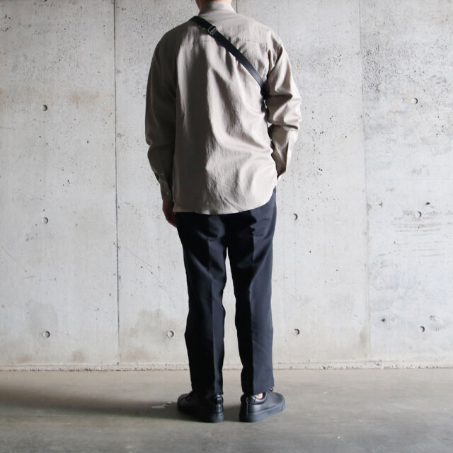 LAMOND,LA MOND,ラモンド,supima cotton bold shirt jacket