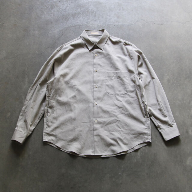 LAMOND,LA MOND,ラモンド,supima cotton bold shirt jacket